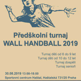 Předškolní turnaj Wall Handball 2019